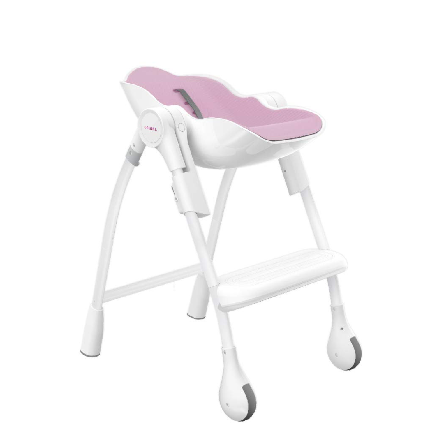 Oribel cocoon high chair pink